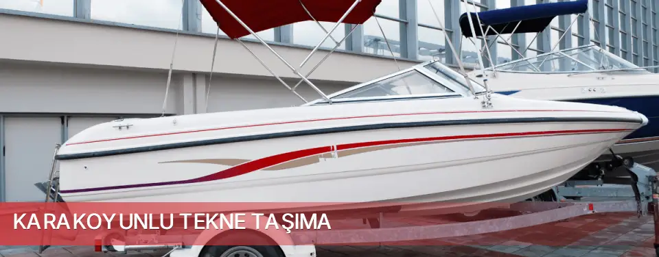 Karakoyunlu İlçemi Tekne Taşıma